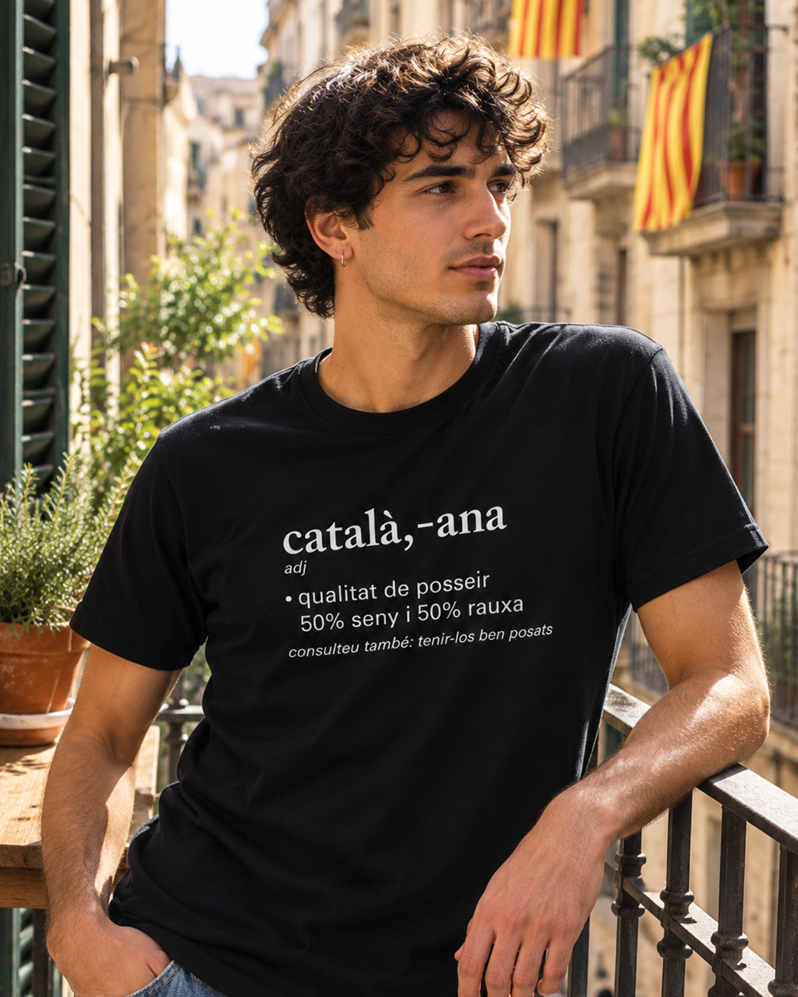 Samarreta Català, -ana — 50% seny, 50% rauxa
