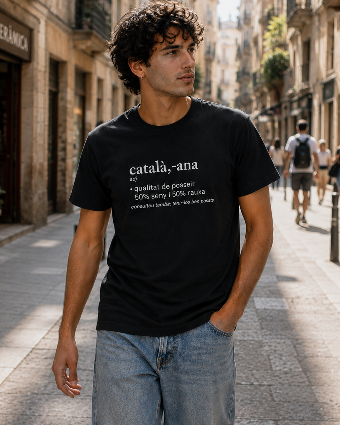 Samarreta Català, -ana — 50% seny, 50% rauxa