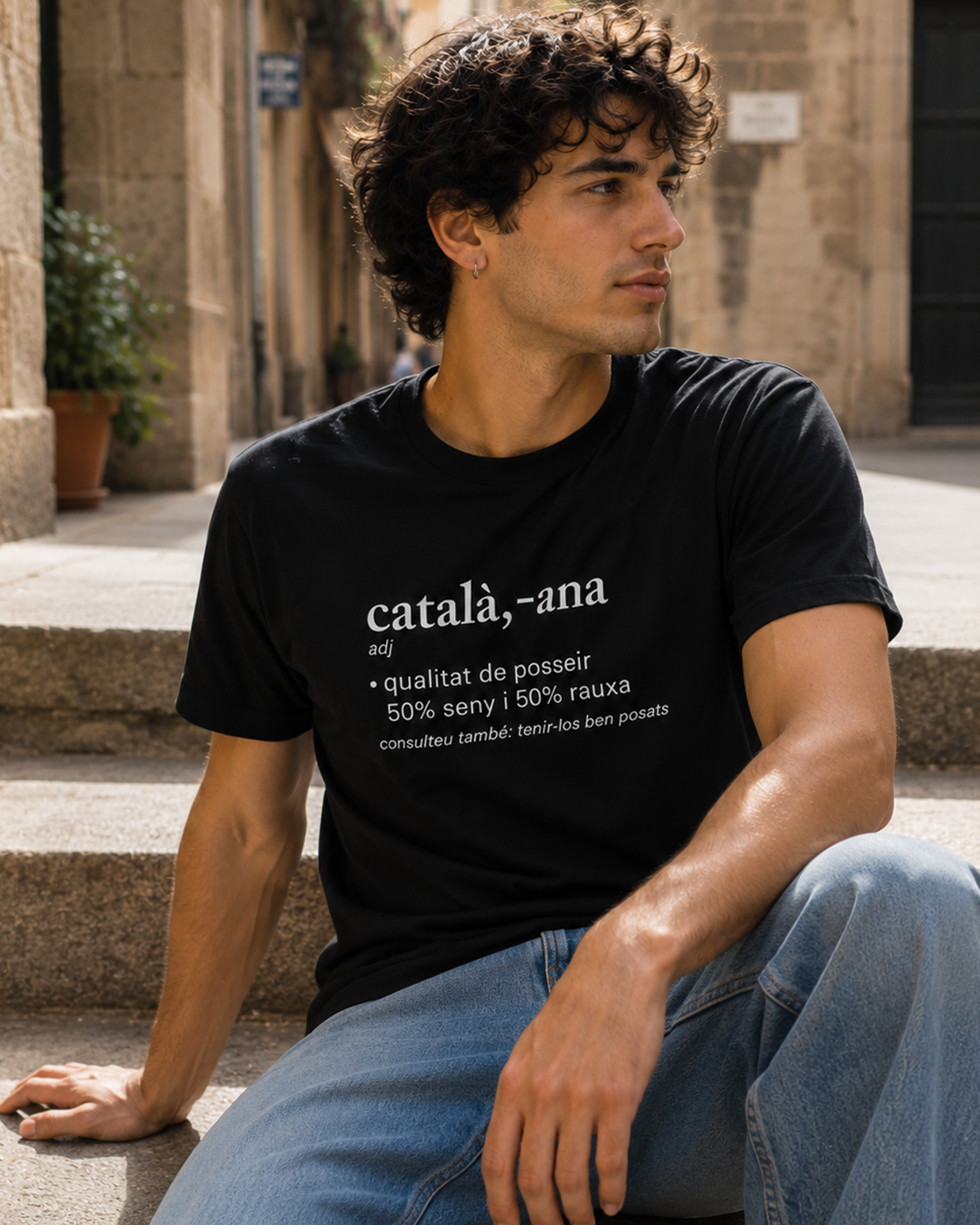 Samarreta Català, -ana — 50% seny, 50% rauxa