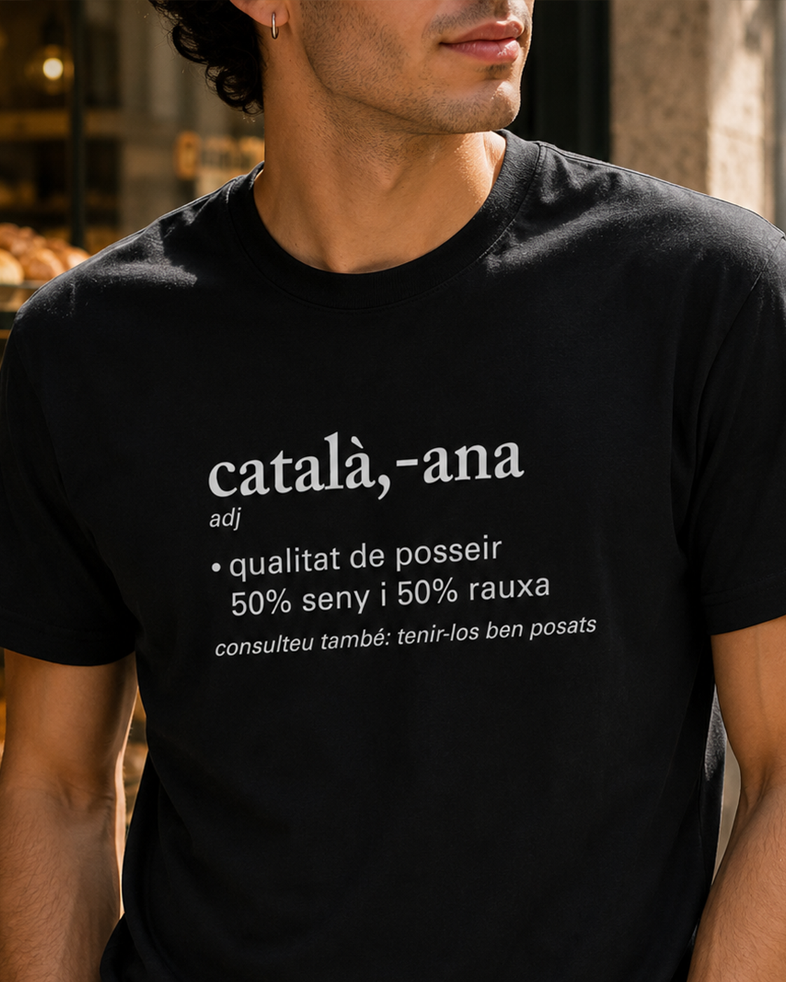 Samarreta Català, -ana — 50% seny, 50% rauxa