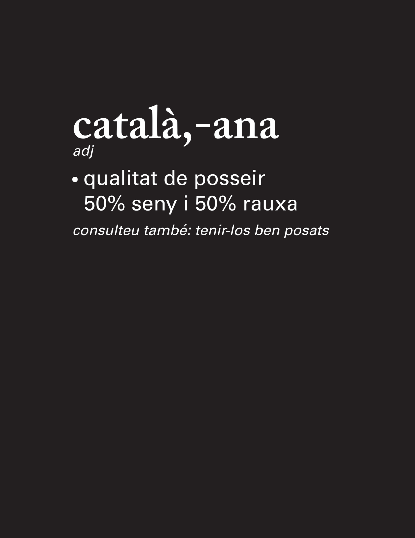 Català Catalana Definició